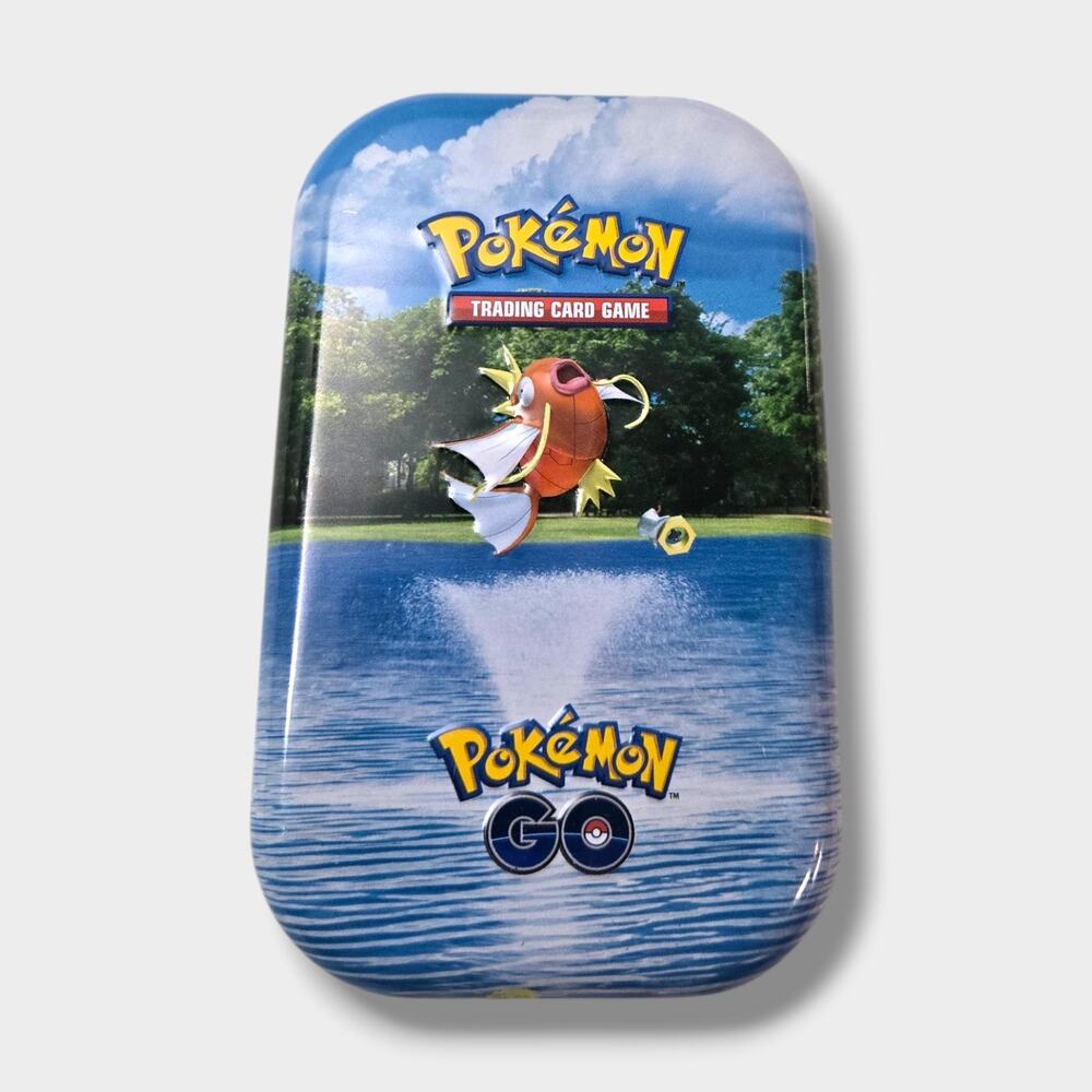Pokemon Go Trading Card Game TCG EMPTY Mini Tin Magikarp